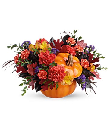 Pumpkin Bouquet Fall in Dequincy, LA | Inspired Creations Florist & Gifts