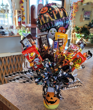 Pumpkin Candy Bouquet
