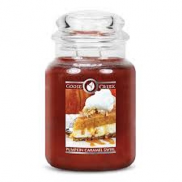 Pumpkin Caramel Swirl Large Jar Candle candle gift