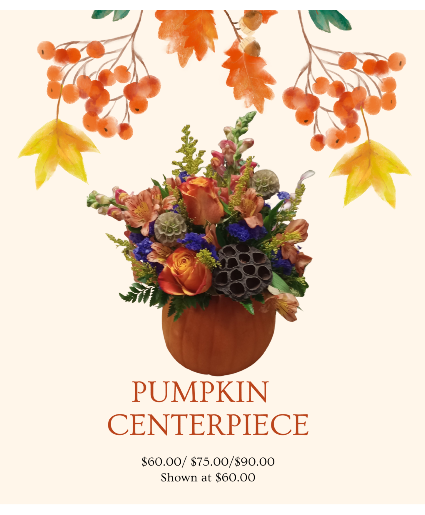 Pumpkin Centerpiece Fall Specialty