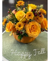 Pumpkin Centerpiece Mix Arrangement