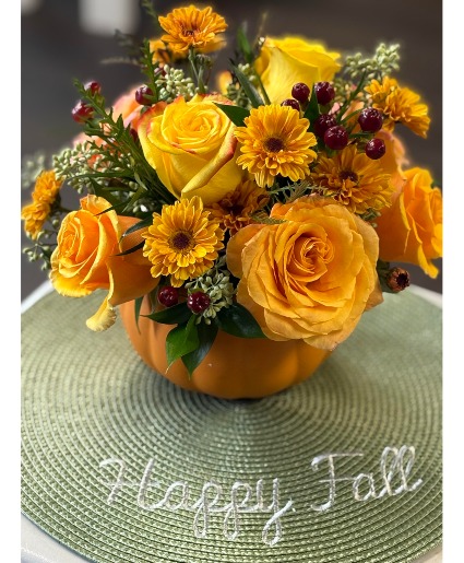 Pumpkin Centerpiece Mix Arrangement