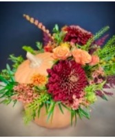 Pumpkin Fall Floral Class 