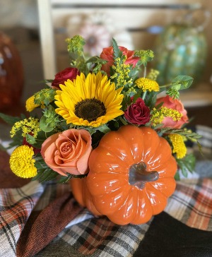 Pumpkin  Floral Design 
