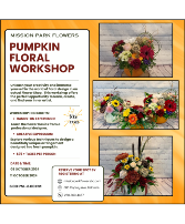 Pumpkin Floral Workshop Workshop