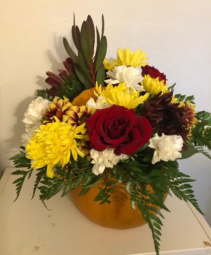 Pumpkin Foundation Fall Bouquet