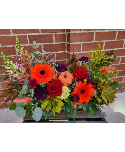 Pumpkin Garden Arrangement