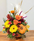 Pumpkin Harvest  Ceramic Pumpkin Pot