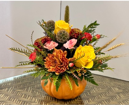 Pumpkin Harvest Fresh Flowers