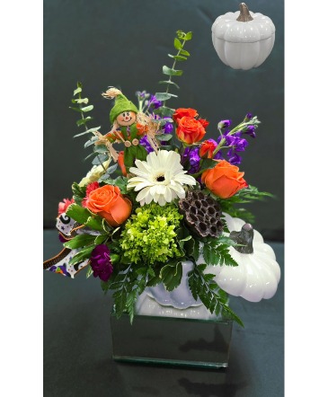 PUMPKIN LATTE Fresh arrangement in Venice, FL | Venice Garden of Eden Florist PUMPKIN LATTE Fresh arrangement in Venice, FL | Venice Garden of Eden Florist