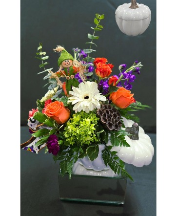 PUMPKIN LATTE FRESH FLOWERS in Venice, FL | Venice Garden of Eden Florist