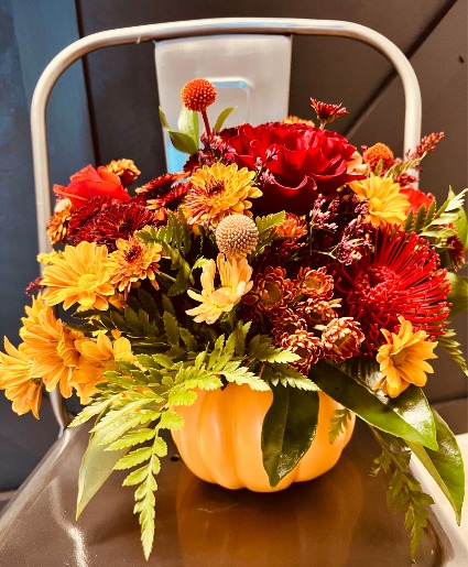 Pumpkin Patch Fall Arrangement