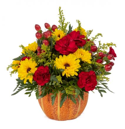 Pumpkin Pie Fall Arrangement