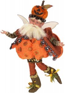 Pumpkin Polka Dot Fairy Mark Roberts