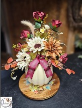Pumpkin Silk Centerpiece 