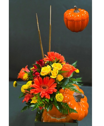 PUMPKIN SPICE FRESH FLOWERS in Venice, FL | Venice Garden of Eden Florist