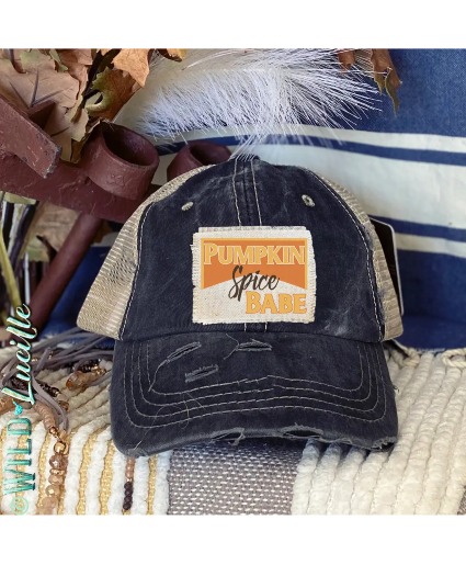 Pumpkin Spice Babe Trucker Hat Gifts