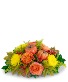 Pumpkin Spice Centerpiece Flower Arrangement