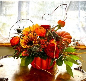 Pumpkin Spice Ceramic Arrangement