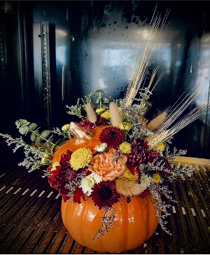 Pumpkin Spice & Everything Nice Floral Arrangement