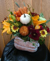 Pumpkin Spice  Holiday Florals 