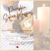 Pumpkin Spice Muffins 100+ HOUR CLEAN BURNING, FRAGRANT CANDLE