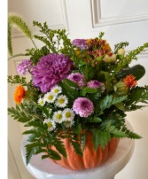 Pumpkin Spice Flower Arrangement