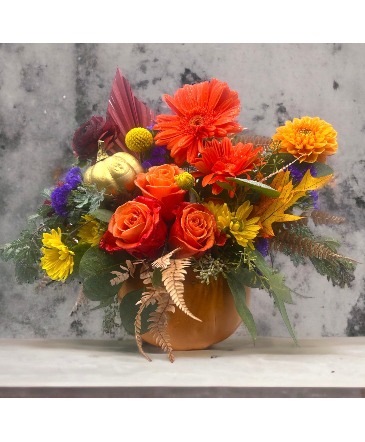 Pumpkin Spice Ready  Featured Arrangment for September  in Laurel, MD | The Blooming Bohemian