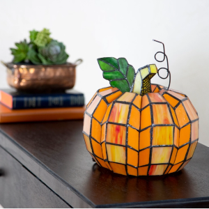 Pumpkin Stained Glass Lamp Gifts