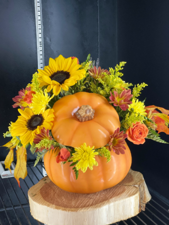 PUMPKIN SURPRISE fresh arrangement
