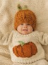 Pumpkin Sweater and hat Boutique