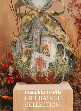 Pumpkin Truffle Basket Designer Gifts