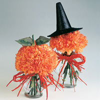 Pumpkins & Witches Flower Arrangements
