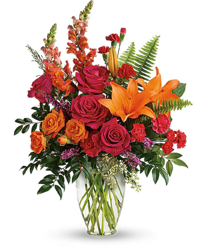 Punch Of Color Bouquet Summer