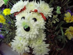 Puppy Basket Humane Society Bouquet