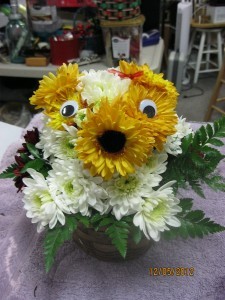 Puppy Love Fresh Floral Arrangement