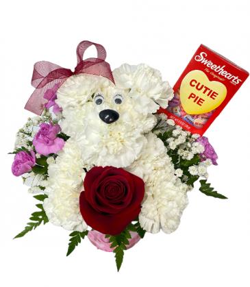 PUPPY LOVE Valentines Day Special in Lewiston, ME | BLAIS FLOWERS & GARDEN CENTER