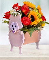 Puppy Petals Posy  Same-day flower delivery 
