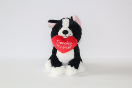 valentines puppy stuffed animal