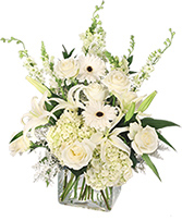 Pure Elegance Vase Arrangement in Forney, Texas | Kim's Creations Flowers, Gifts and More