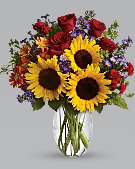 Pure Happiness Fresh Mixed Flower Arrangement in Auburndale, FL | The House of Flowers
