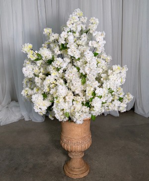 Pure Hearts Urn Arrangements (set of 2) Faux Urn Arrangements (set of 2)