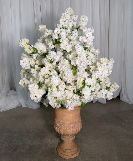 Pure Hearts Urn Arrangements (set of 2) Faux Urn Arrangements (set of 2)