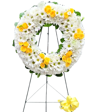 Pure Love 54" Standing Wreath