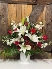Pure Love Memorial Funeral Basket