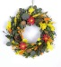 PURE NATURAL DRIED FLOWERS (1) WREATH  SIZE-30 CM