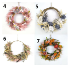 PURE NATURAL DRIED FLOWERS  WREATHS  - SIZE-30 CM