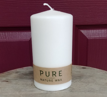 Pure Nature Wax Candle Pillar candle