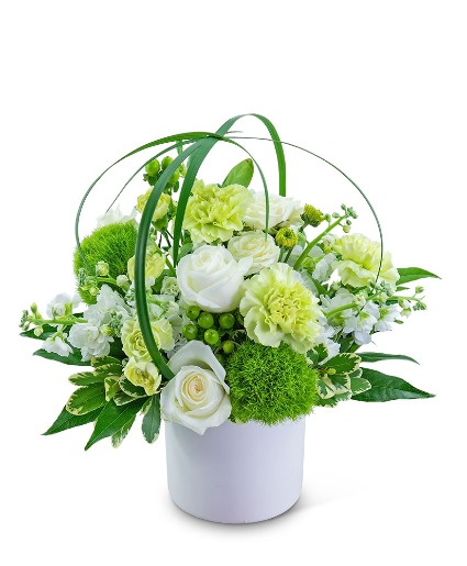 Pure Sanctuary Flower Arrangement