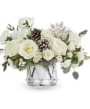 Pure Snowflake Crystal Drum